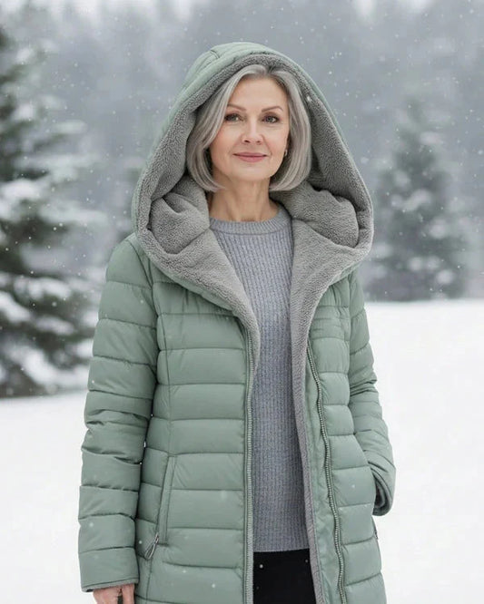 [Ausverkauf] – Steppmantel mit Fleece-Futter